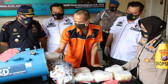 Polres Tanjung Perak Ungkap Peredaran Narkotika Antar Negara