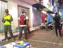PPKM Darurat Level 4, Satpol PP Provinsi Jatim Bubarkan Kerumunan di Ngagel Surabaya