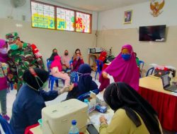 Kodim Surabaya Utara Gencar Lakukan Vaksinasi di Wilayah