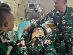 Siswa Dikmapa PK TNI AL Susgakes XXIX B Laksanakan Latihan Evakuasi Medis Udara