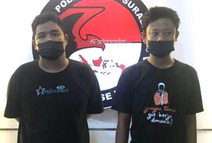 Dua Pengedar Sabu Kupang Krajan Surabaya Diciduk, Barbuk Disembunyikan di Bungkus Rokok.