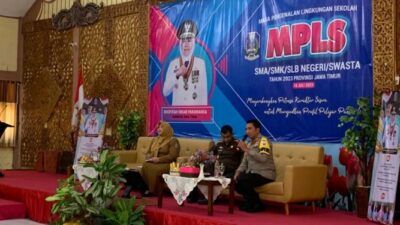 Foto : MPLS di SMKN 2 Bangkalan, AKBP Febri Isi Meteri Wawasan Kebangsaan