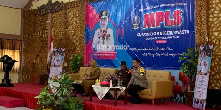 Foto : MPLS di SMKN 2 Bangkalan, AKBP Febri Isi Meteri Wawasan Kebangsaan