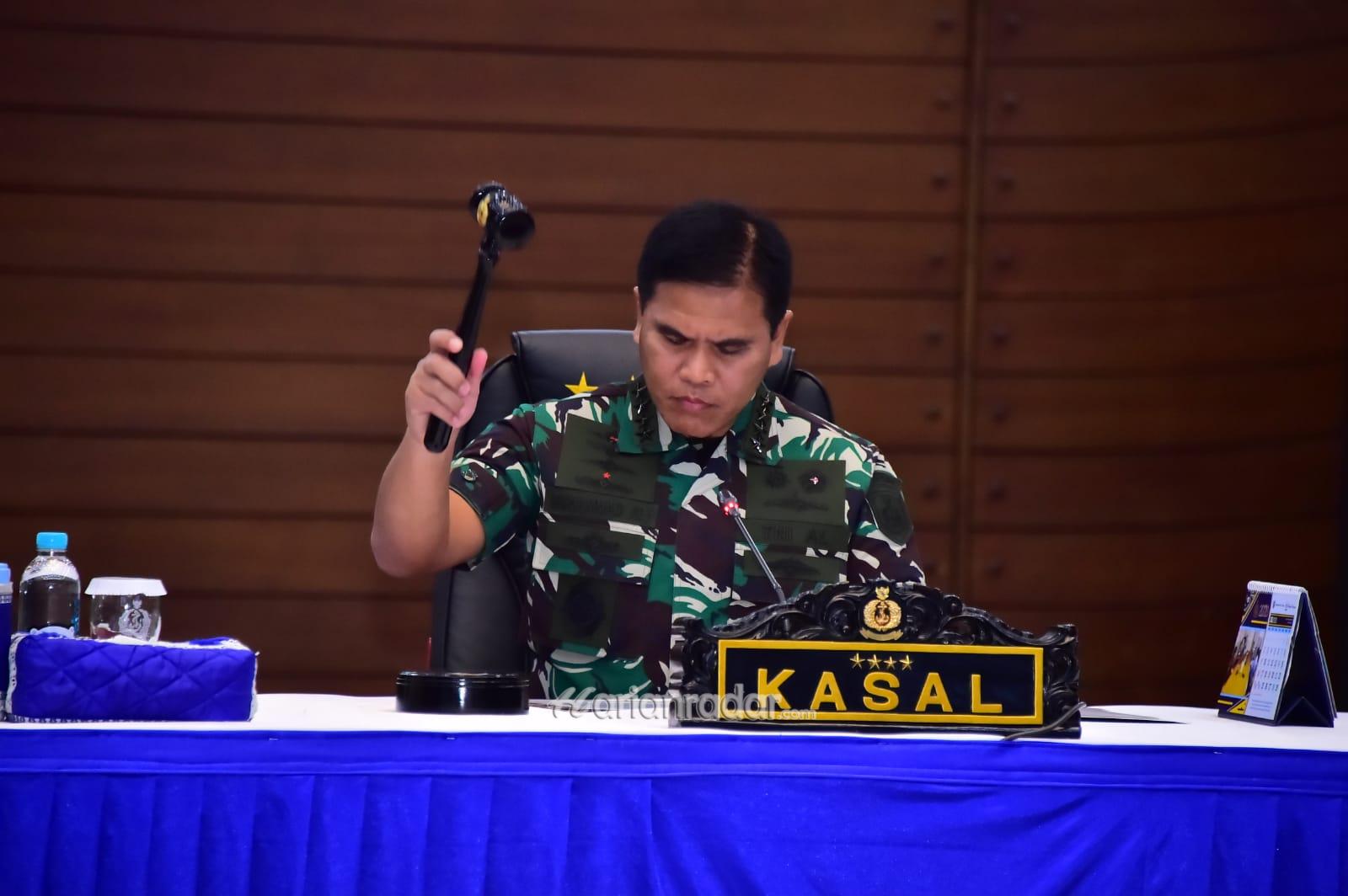 Foto : Dankodiklatal Hadiri Penutupan Latihan Armada Jaya XLI di Mabesal