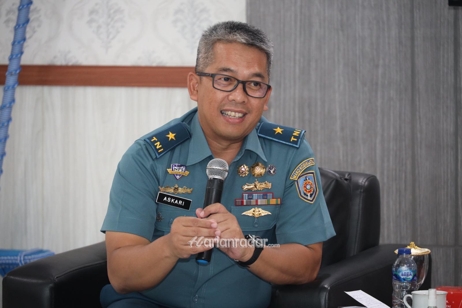 Foto : Tingkatkan Pola Pendidikan Prajurit TNI AL, Dirdik Kodiklatal Kunjungi Kodikopsla