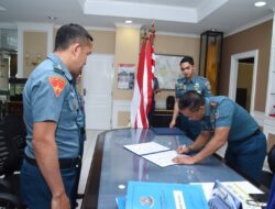 Letkol Marinir Suharyono, S.Pd., M.A.P Resmi Jabat Kadispen Kodiklatal