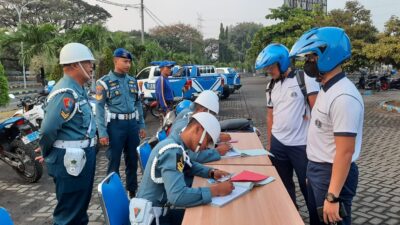 Foto : Lattek Widhayaka Pratama -7, Siswa Pusdik Pomal Kodiklatal Gelar Opsgaktib