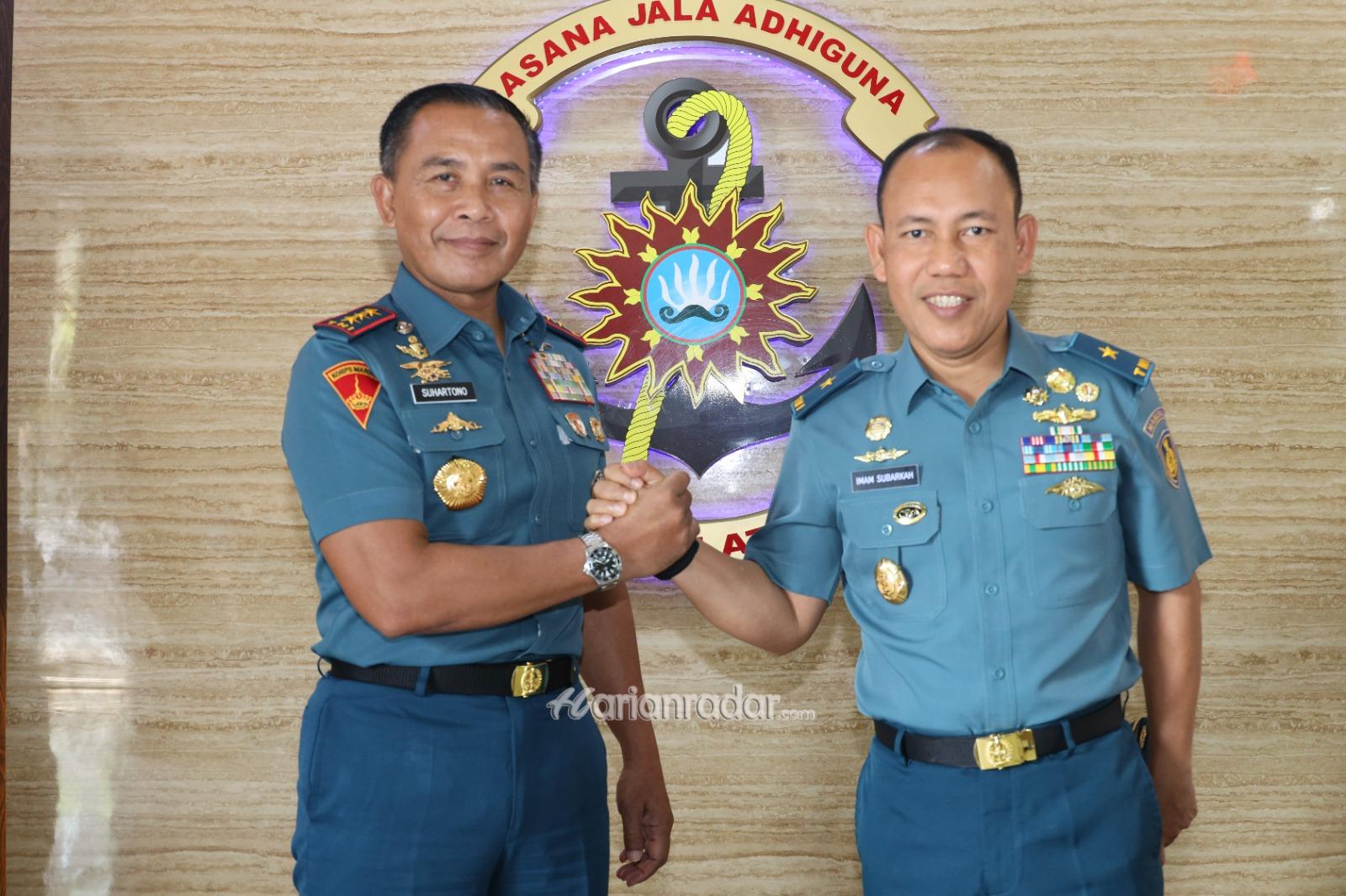 Foto : Jelang Rekonsiliasi Internal, Dankodiklatal Terima Kunjungan Kadiskual