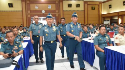 Foto : Kodiklatal Jadi Pusat Kegiatan Rekonsiliasi Internal Tingkat Satker Semester I TA 2023 UO TNI AL