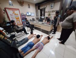 3 Kawanan Gangster Team KeclakfighterY dan Sidoarjo Wonder full Diamankan Polisi