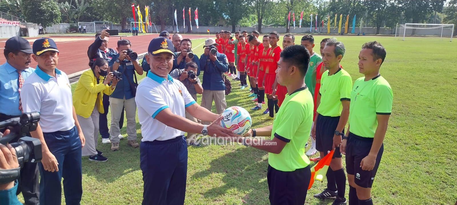 Foto : Jaring Bibit Unggul Prajurit TNI AL Di Bidang Olah Raga, Dankodiklatal Buka Porwiltim 2023