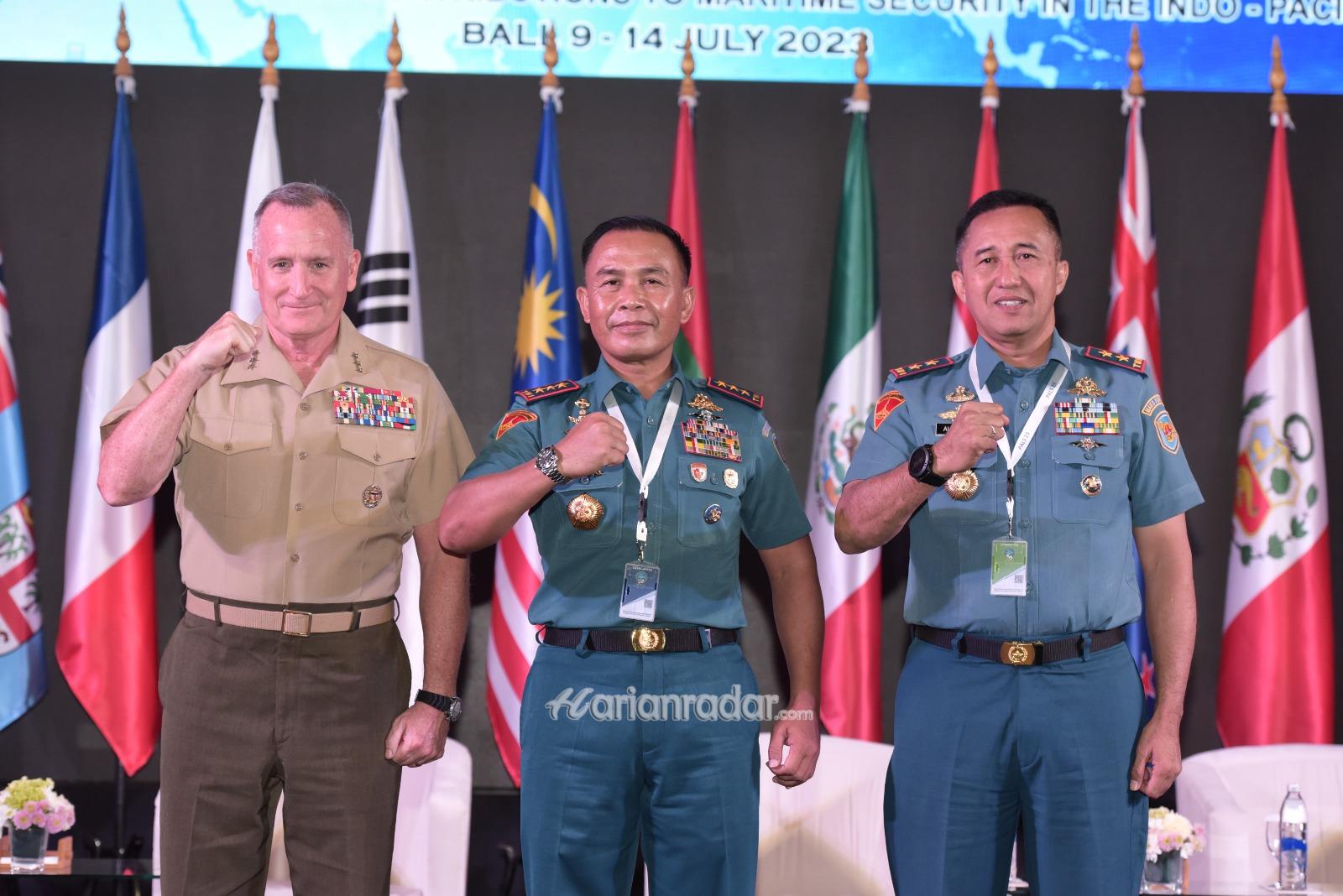 Foto : Komandan Kodiklatal Hadiri Pacific Amphibious Leaders Symposium ( PALS ) Tahun 2023 Di Bali