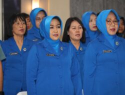 Ketua Gabungan Jalasenastri Kodiklatal Hadiri Pembekalan Ibu Taruna AAL Kepada Taruna Tingkat IV Angkatan 68