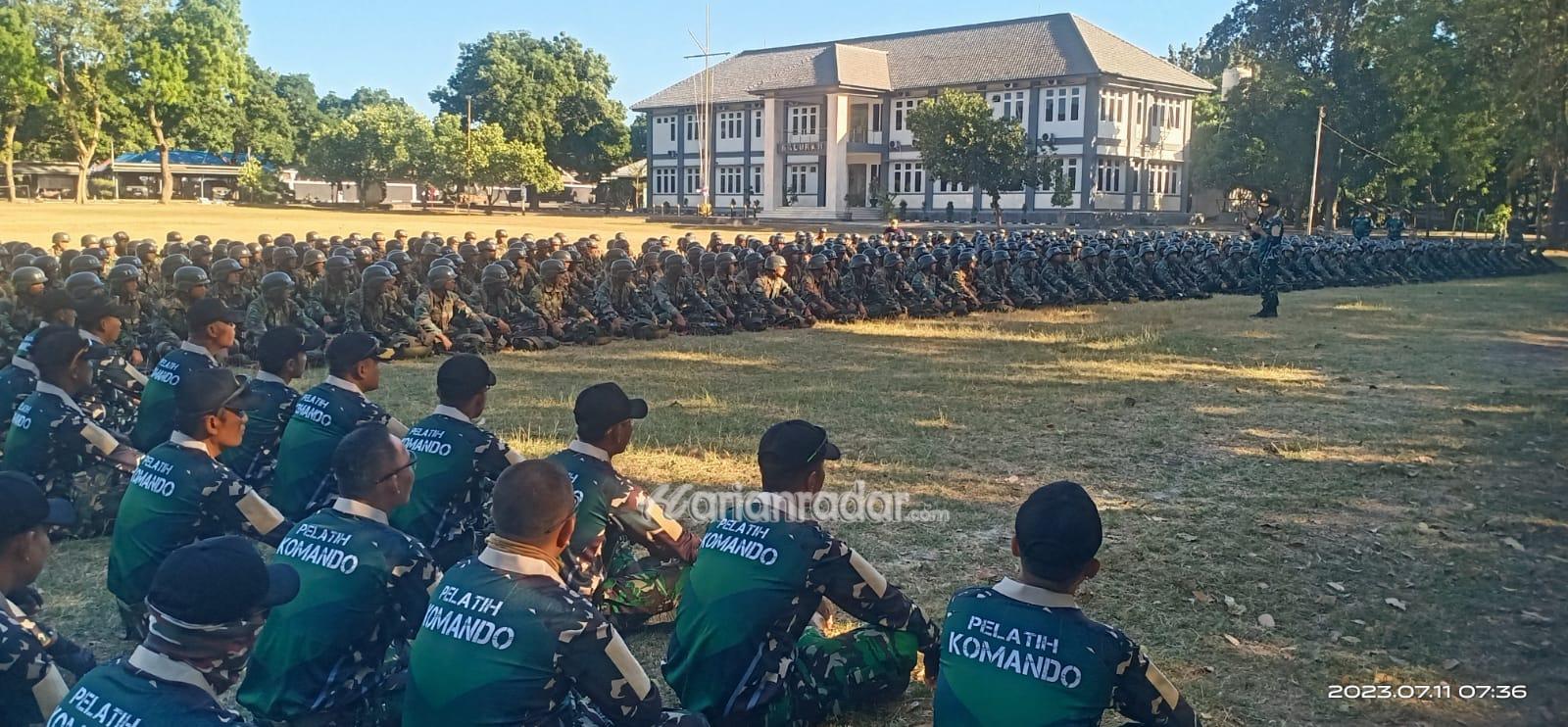Foto : Kunjungi Siswa Dikko Marinir Angkatan 172, Ir Kodiklatal Beri Pesan Yang Membangkitkan Semangat