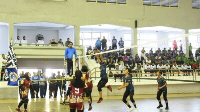 Foto : Tim Bola Voli Kodiklatal Pastikan Rebut Tiket Semifinal