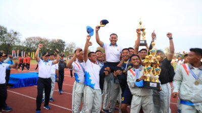 Foto : Kodiklatal Raih Juara Umum Pekan Olah Raga TNI AL Wilayah Timur 2023 (Porwiltim), 10 s.d. 14 Juli 2023
