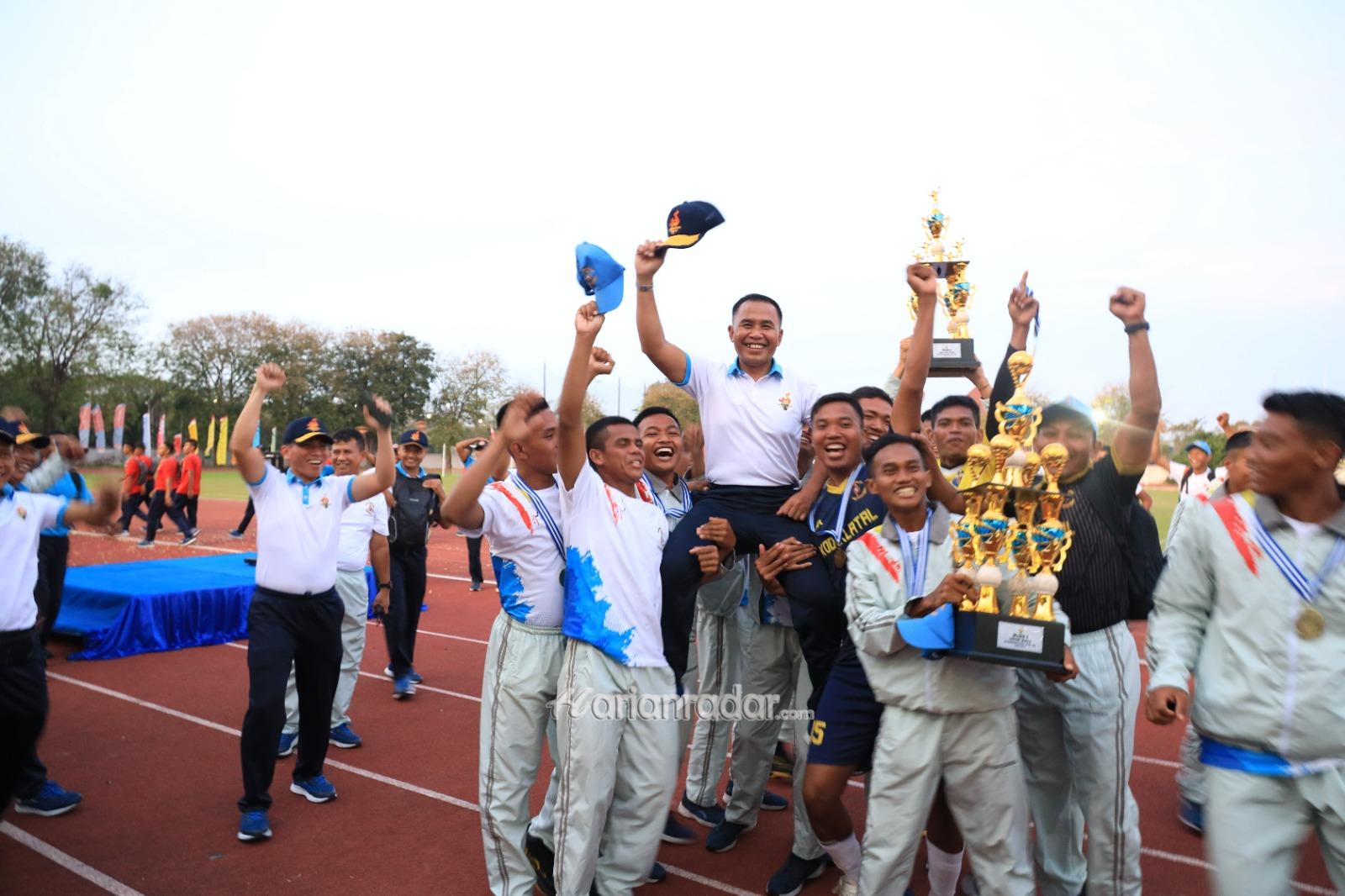 Foto : Kodiklatal Raih Juara Umum Pekan Olah Raga TNI AL Wilayah Timur 2023 (Porwiltim), 10 s.d. 14 Juli 2023