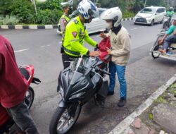 3.701 Pengendara di Surabaya Ditilang Selama Pelaksanaan Operasi Patuh Semeru 2023, Ada Penurunan
