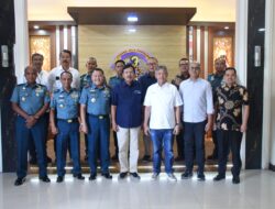 Wadan Kodiklatal Terima Kunjungan Komisaris Utama PT Pelindo