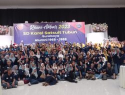 Ajang Nostalgia Lepas Rindu, Alumni SD Karel Satsuit Tubun Gelar Reuni Akbar Langsung 20 Angkatan