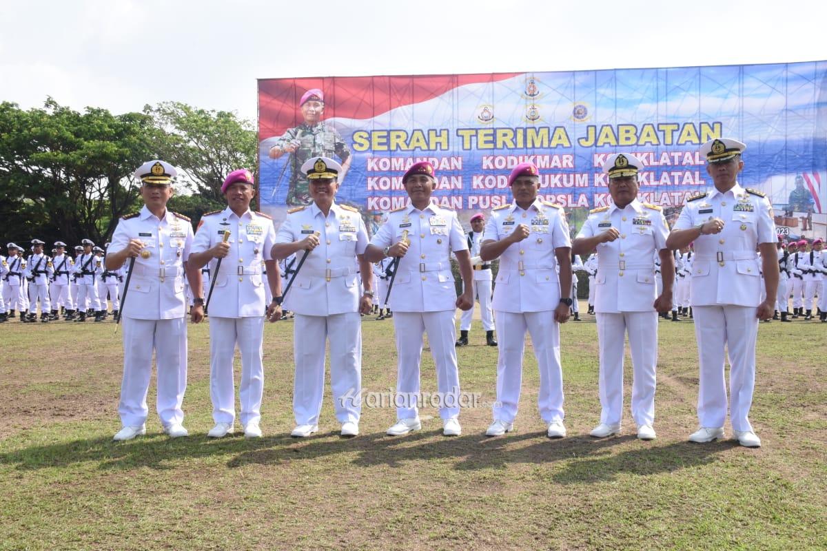 Foto : Roda Mutasi Kembali Berputar, Tiga Jabatan Komandan Di Kodiklatal Diserahterimakan