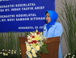 Ketua Gabungan Jalasenastri Kodiklatal Pimpin Sertijab Ketua Cabang 3 Dan 4 Serta Reorganisasi Pengurus