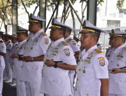 Danlantamal V Ikuti Upacara Sertijab Tiga Jabatan Strategis Jajaran Koarmada II