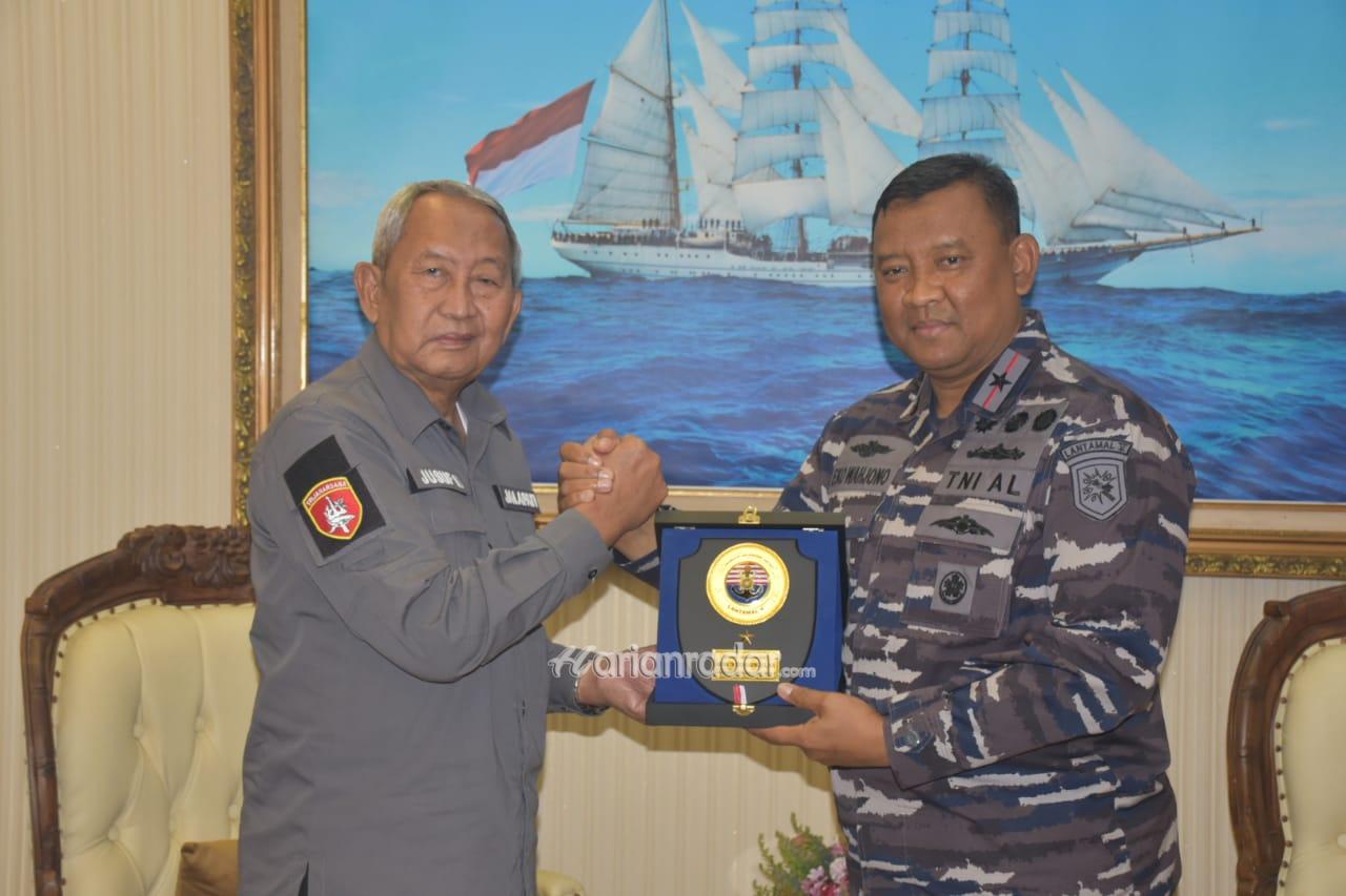 Foto : Danlantamal V Terima Audensi Pengurus Jalapati Surabaya
