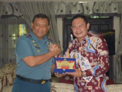 Jalin Sinergitas, Danlantamal V Courtesy Call Ke Bupati Lamongan
