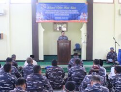 Peringati Tahun Baru Islam 1445 H, Lanal Batuporon Berikan Santunan kepada Anak Yatim