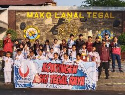 Tim Karateka Binaan Lanal Tegal Sabet 7 Medali Emas Dalam Kejurda Piala Forki 2023