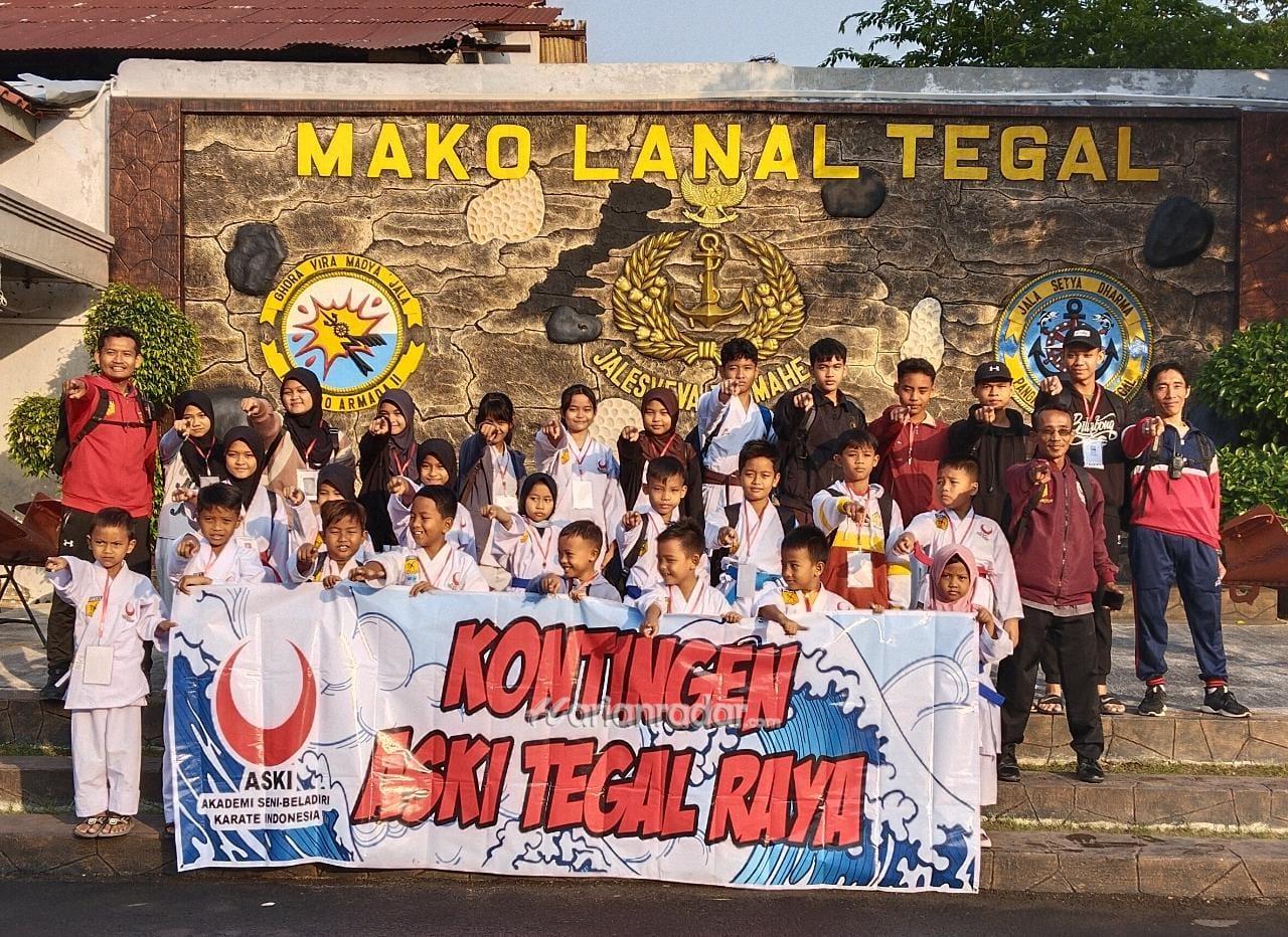Foto : Tim Karateka Binaan Lanal Tegal Sabet 7 Medali Emas Dalam Kejurda Piala Forki 2023