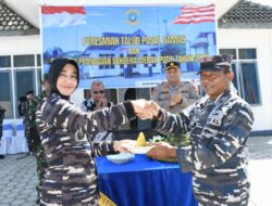 Cegah Abrasi, Danlanal Yogyakarta Resmikan Talud Posal Samas