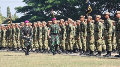 Foto : Tiga Bulan Jalani Diklatsarmil, 500 Komcad Matra Laut Siap Perkuat Kemampuan Komponen Utama TNI