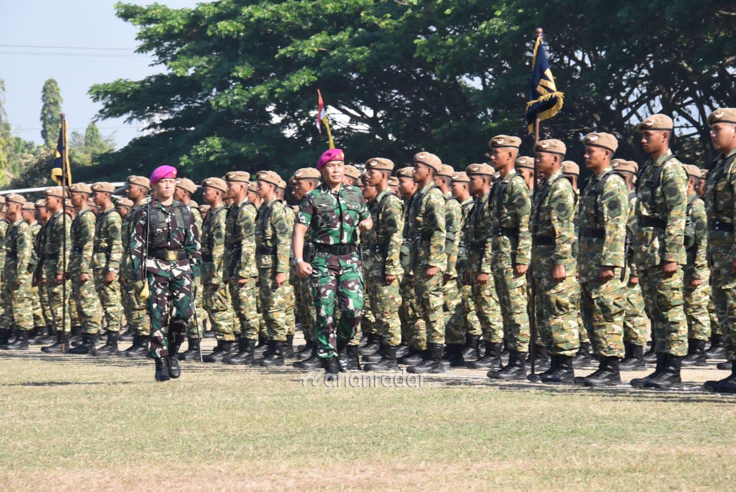 Foto : Tiga Bulan Jalani Diklatsarmil, 500 Komcad Matra Laut Siap Perkuat Kemampuan Komponen Utama TNI