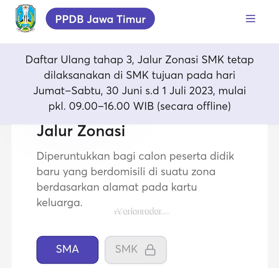 Sumber Gambar PPDB Jatim