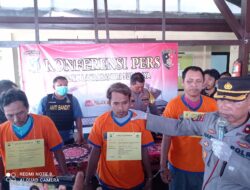 Komplotan Maling Motor yang Beraksi di 20 TKP Diringkus Tim Anti Bandit Polsek Lakarsantri