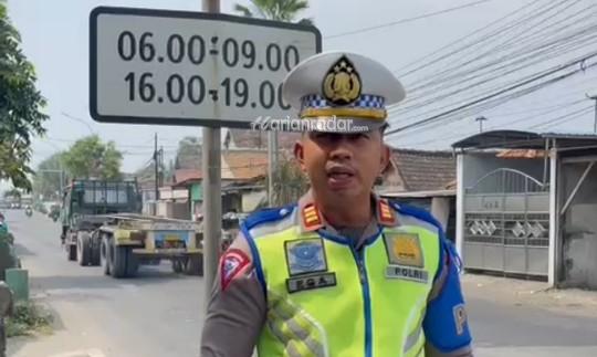 AKP Ega Prayudi Kanit PJR 2 Polda Jatim, (foto:samsul-harianradar.com).