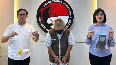 Saat ini pelaku pengedar berinisial MZ berhasil diamankan Mapolrestabes, bersama barang bukti 22 poket sabu dengan berat keseluruhan mencapai 126.53 gram. (Samsul-harianradar.com).