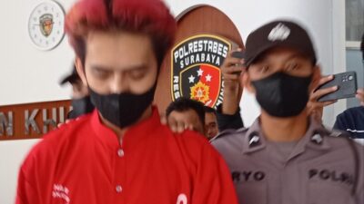 Unit Perlindungan Perempuan dan Anak (PPA) Satuan Reserse Kriminal (Satreskrim) Polrestabes Surabaya Jawa Timur, menangkap seorang tersangka tindak pidana perdagangan orang (trafficking in person).
