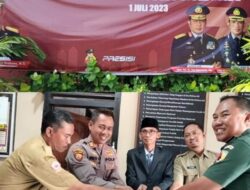 Komitmen Muspika Tanah Merah Wujudkan Kesejahteraan Masyarakat Melalui Peringatan Hari Bhayangkara ke-77 Tahun 2023