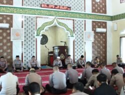 Ngaji Bersama, Polres Bangkalan Tingkatkan Pembinaan Rohani