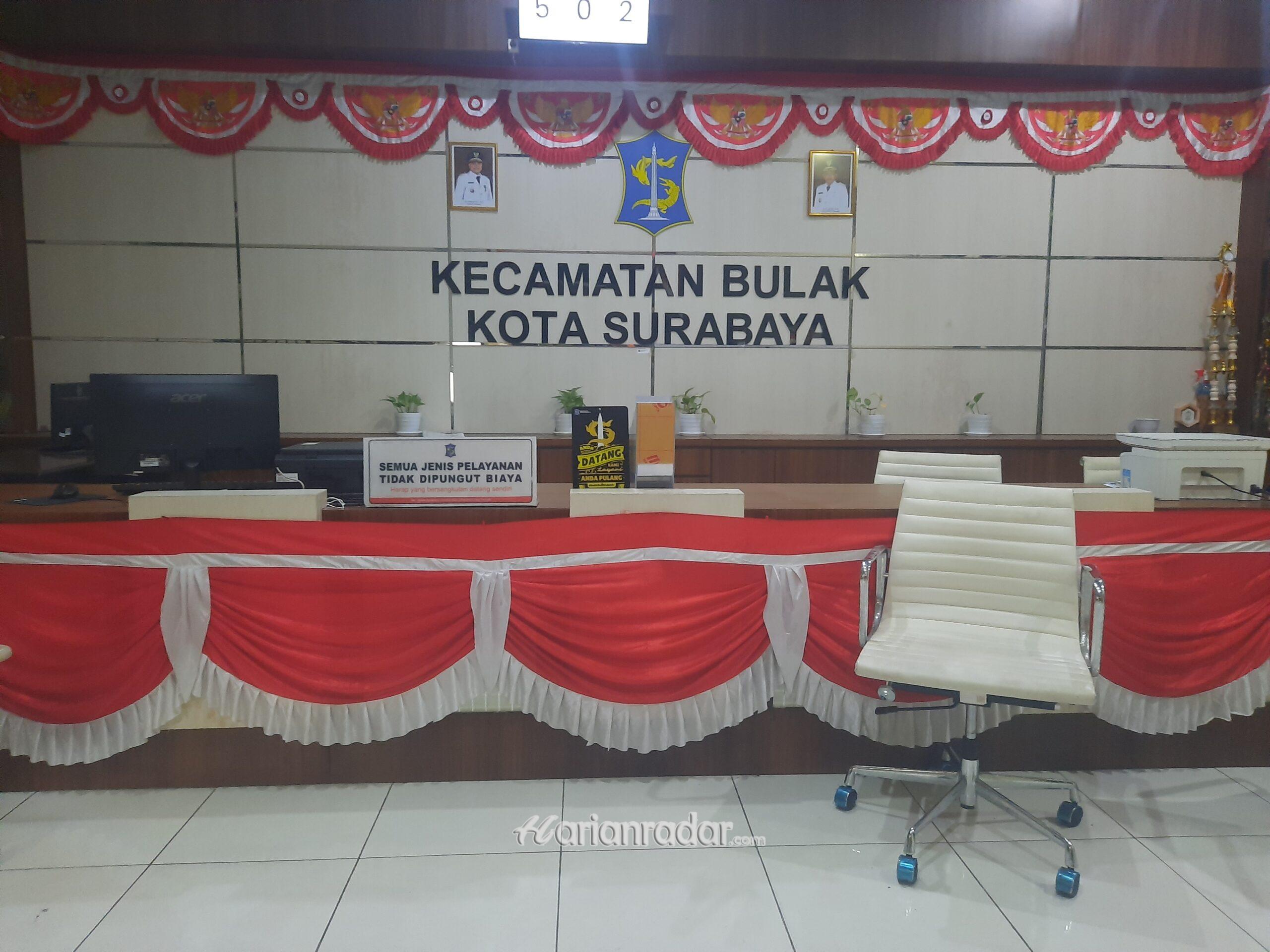 Foto : Kantor Pelayanan Kecamatan Bulak Surabaya