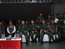Dankodiklatal Tinjau Puncak Latihan Gabungan TNI 2023