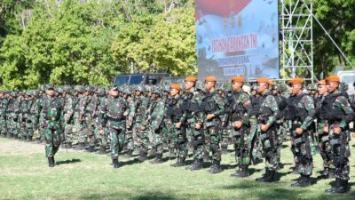 Foto : Dankodiklatal Hadiri Penutupan Latihan Gabungan TNI Tahun 2023