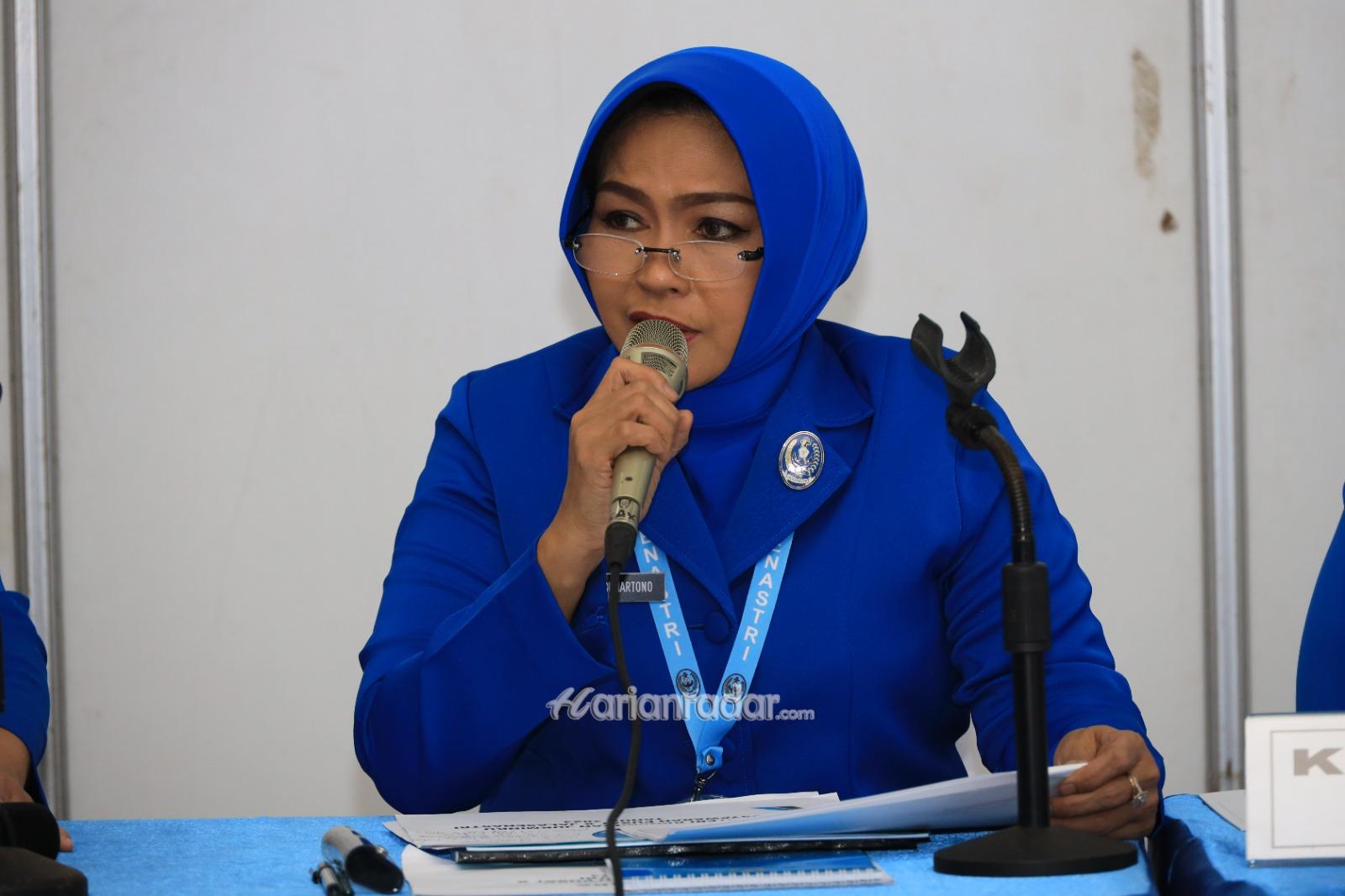 Foto : Ketua Gabungan Jalasenastri Kodiklatal Ikuti Mupus X Jalasenastri Tahun 2023