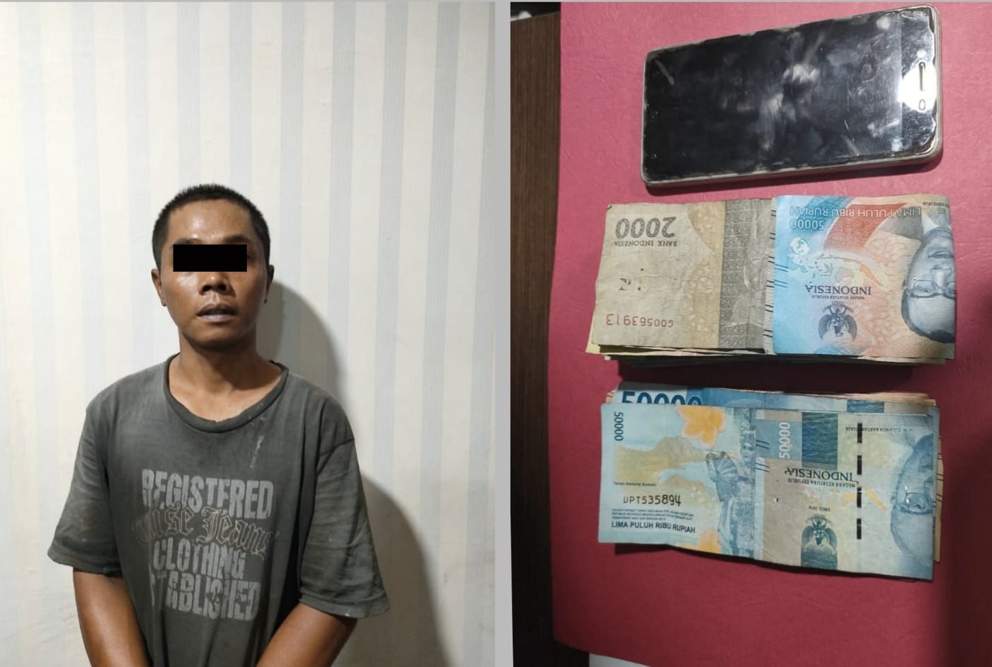 Seorang pria dibekuk anggota Polsek Krembangan Surabaya, lantaran menjadi pengepul judi toto gelap (togel) di wilayah depan Ruko Jalan Sidodadi Surabaya.