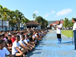Danlanal Cilacap Beri Motivasi Calon Bintara dan Tamtama PK TNI AL