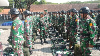 Foto : Gelar Lattek Berganda Siswa Diktukba TA 2023, Puslatdiksarmil Kodiklatal Lakukan Persiapan Maksimal