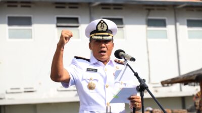 Foto : Pendidikan Pertama Bintara TNI AL Angkatan XLII/2 Pusdikpel Kodiklatal Resmi Ditutup